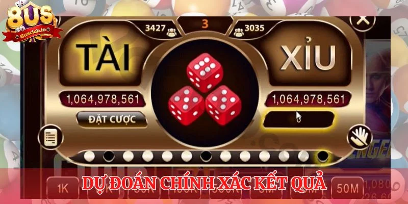 Khi dự đoán chính xác kết quả sẽ được nhận ngay tiền thưởng