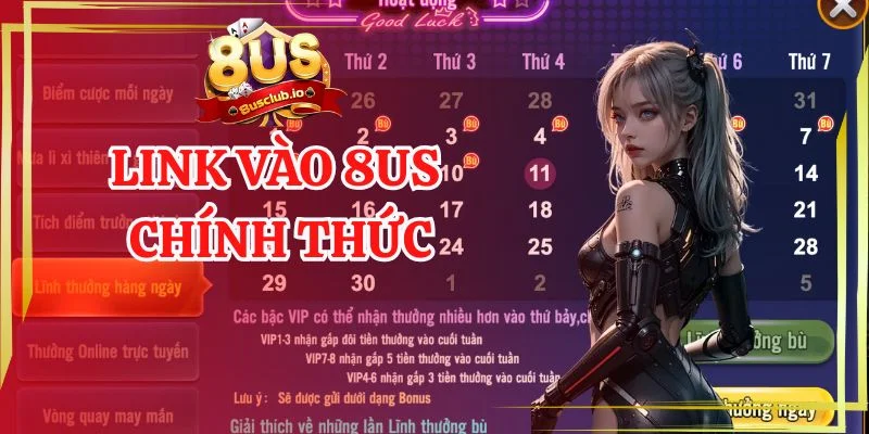 Link vào 8us chính thức