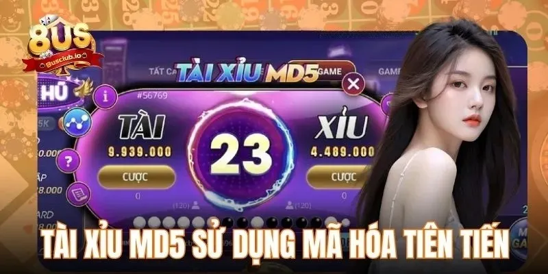 Trò chơi tài xỉu MD5 sử dụng mã hóa tiên tiến